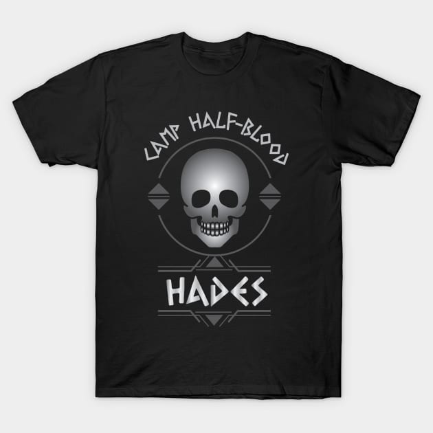 Camp Half Blood, Child of Hades – Percy Jackson inspired design T-Shirt by NxtArt